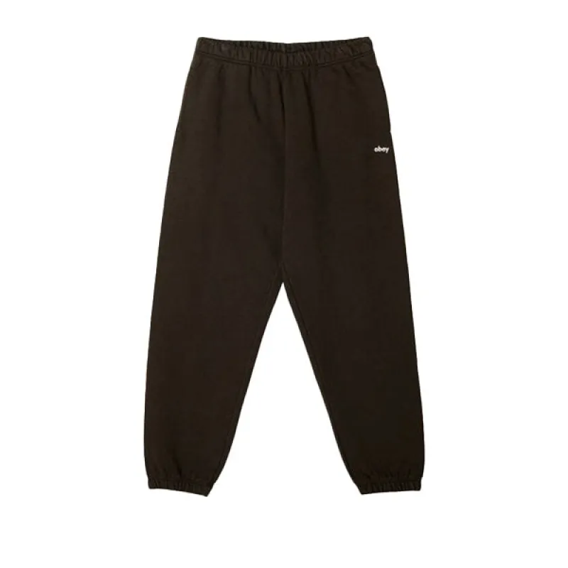 Obey Lowercase Pigment Sweatpants Pigment Rosin Green sold by Kong