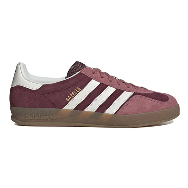 Adidas Originals Gazelle Indoor Maroon Cloud White Preloved Crimson sold by Kong