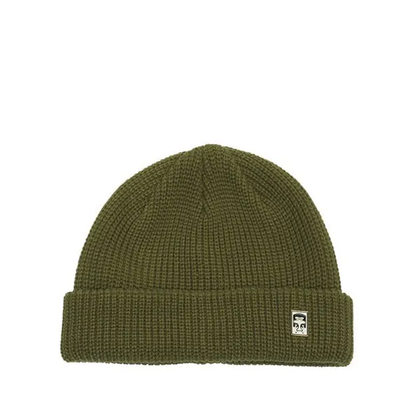 Obey Micro Beanie Moss Green sold by Kong