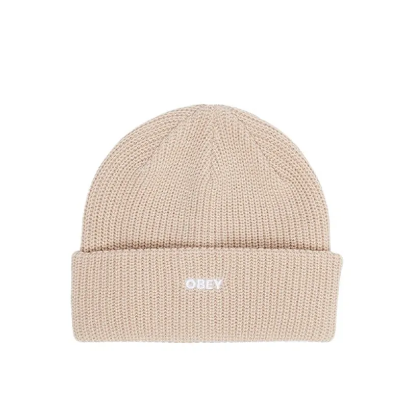 Obey Future Beanie Silver Grey sold by Kong
