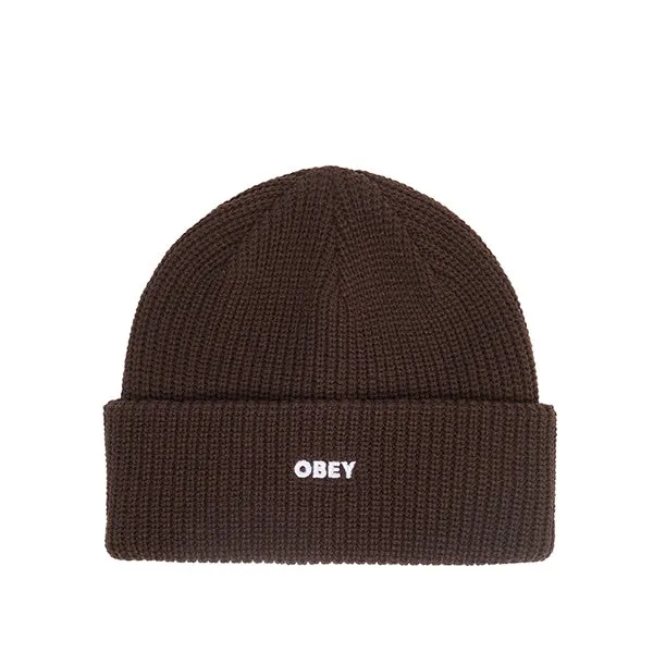 Obey Future Beanie Java Brown sold by Kong