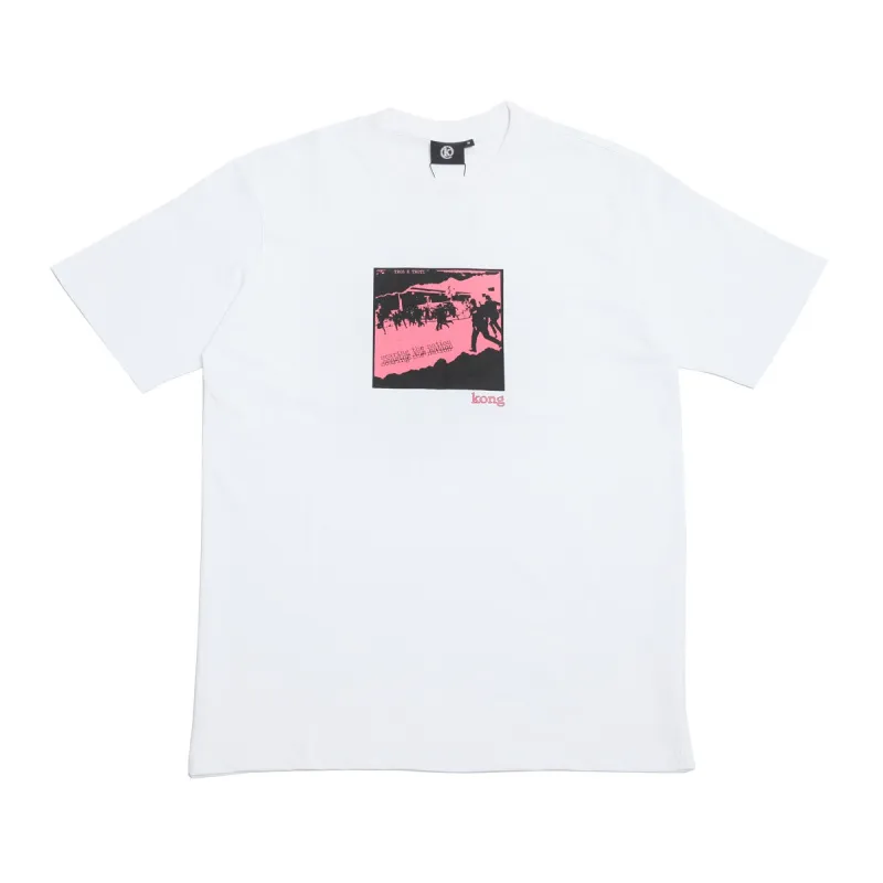 Kong Scaring The Nation Tee White sold by Kong