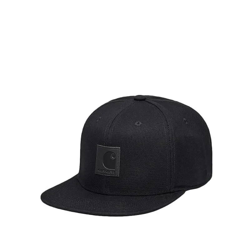 Carhartt WIP Logo Cap Black sold by Kong