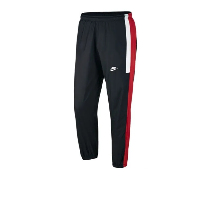Nike Re-Issue Pant Woven Black University Red made by Nike
