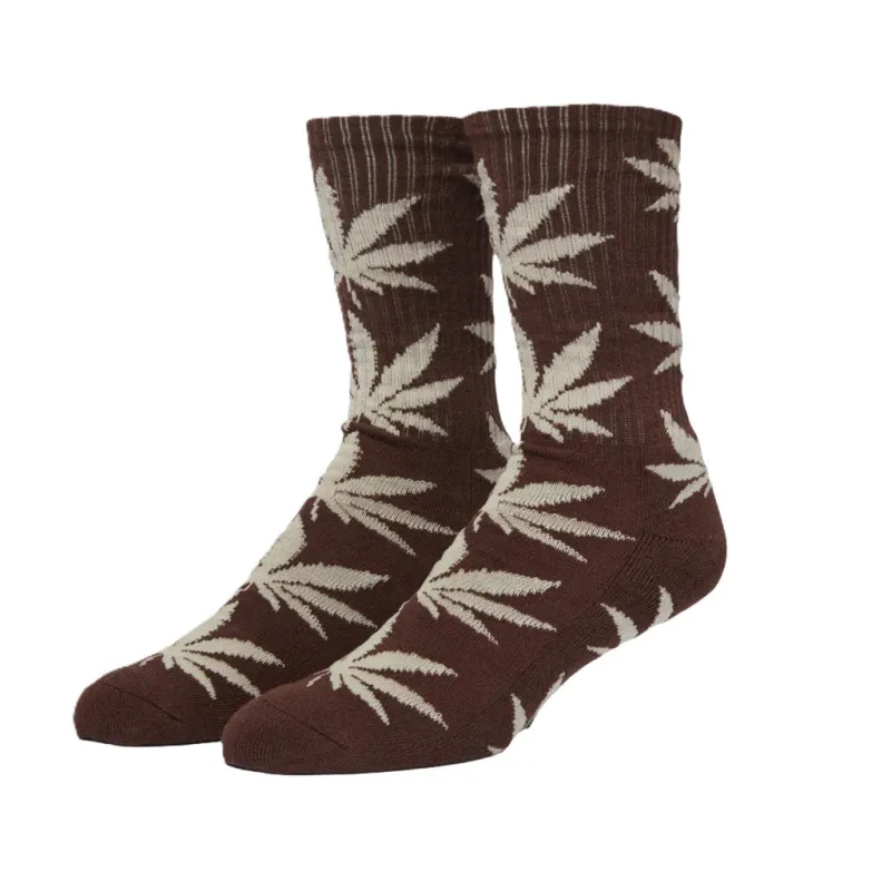 Huf Set Plantlife Sock Brown made by HUF