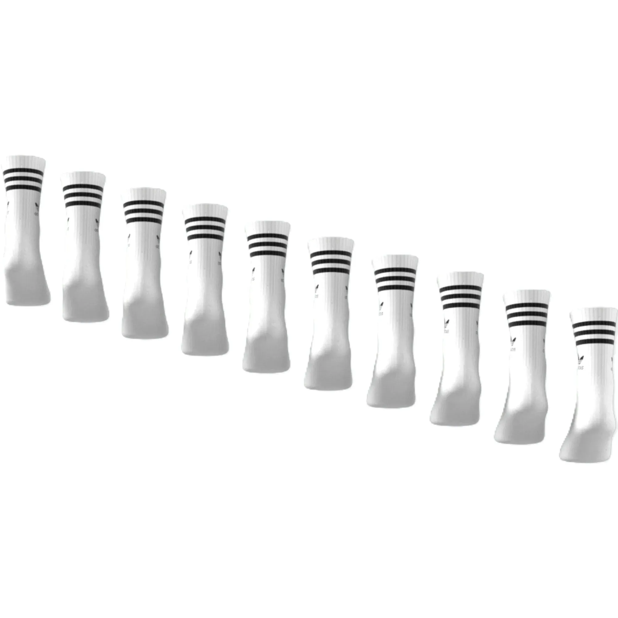 Adidas 3 Strip Crw 10P White sold by Kong product image thumbnail 2