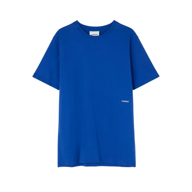 Soulland Coffey T Shirt Blue sold by Kong