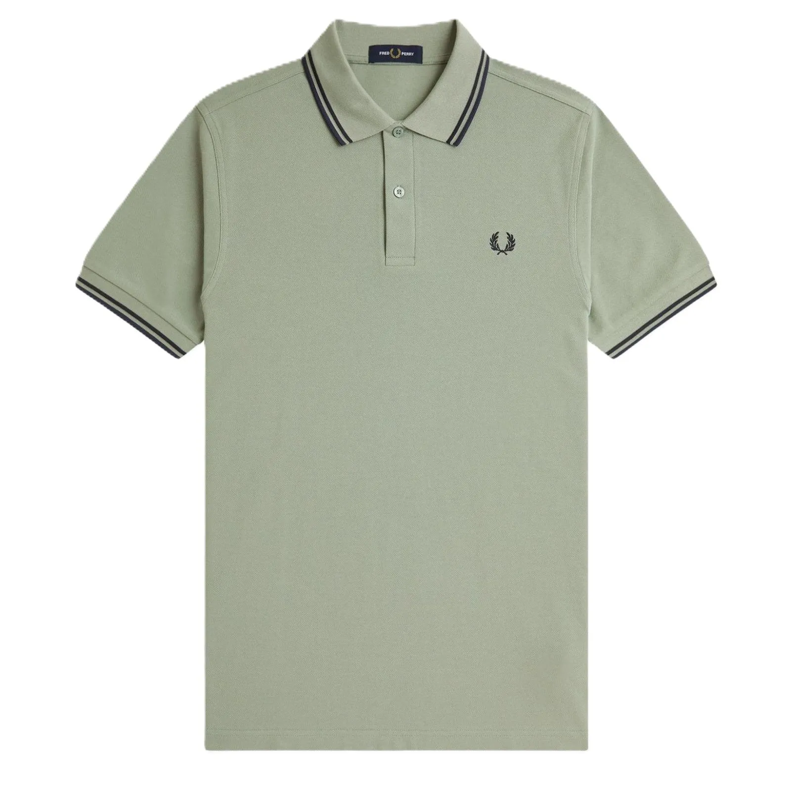 Fred Perry Twin Tipped Shirt Bay Leaf sold by Kong