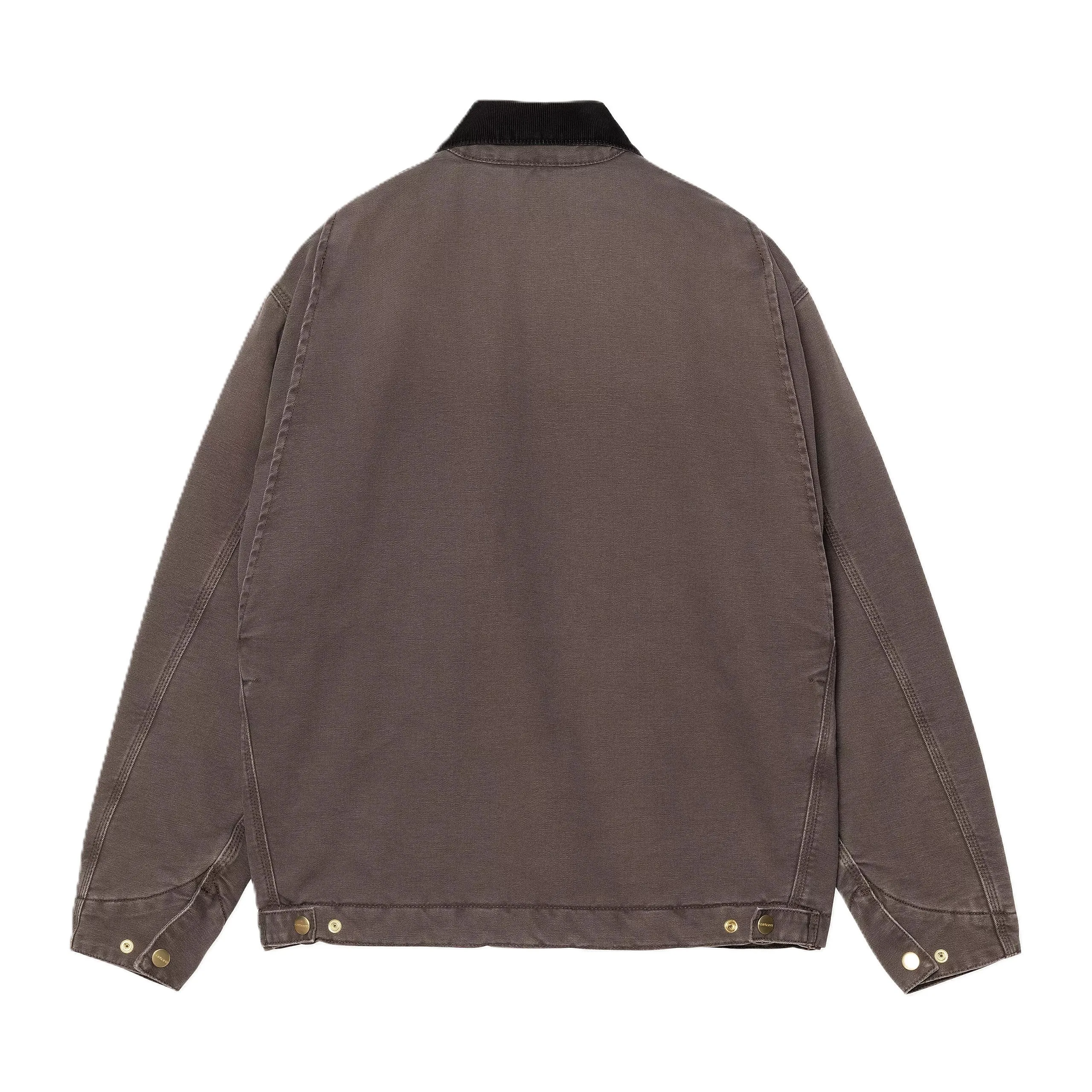 Carhartt OG Detroit Jacket Dearborn Canvas Tobacco Black sold by Kong product image thumbnail 2