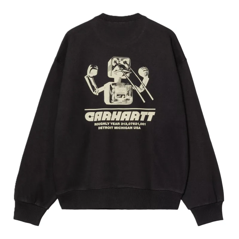 Carhartt Wiptopia Sweat Black sold by Kong