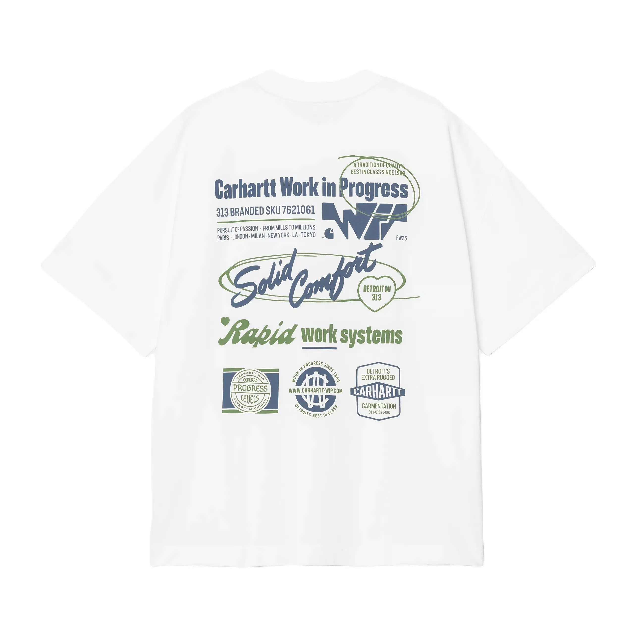 Carhartt Networks T Shirt White sold by Kong