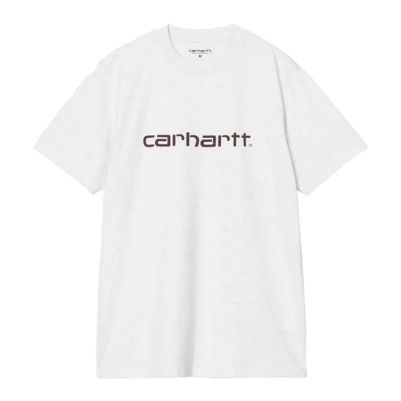 Carhartt Script T-Shirt Ash Heather Rondo sold by Kong