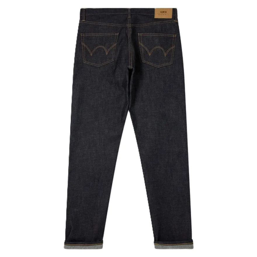 Edwin Regular Tapered Jeans Japan Blue Unwashed sold by Kong