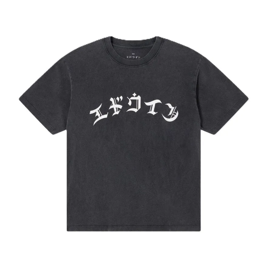Edwin Motto T-Shirt Grey Marble Fade Out sold by Kong