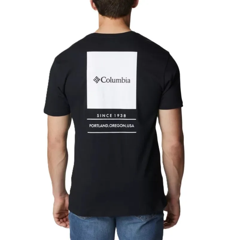 Columbia Barton Springs Graphic T-Shirt Black sold by Kong