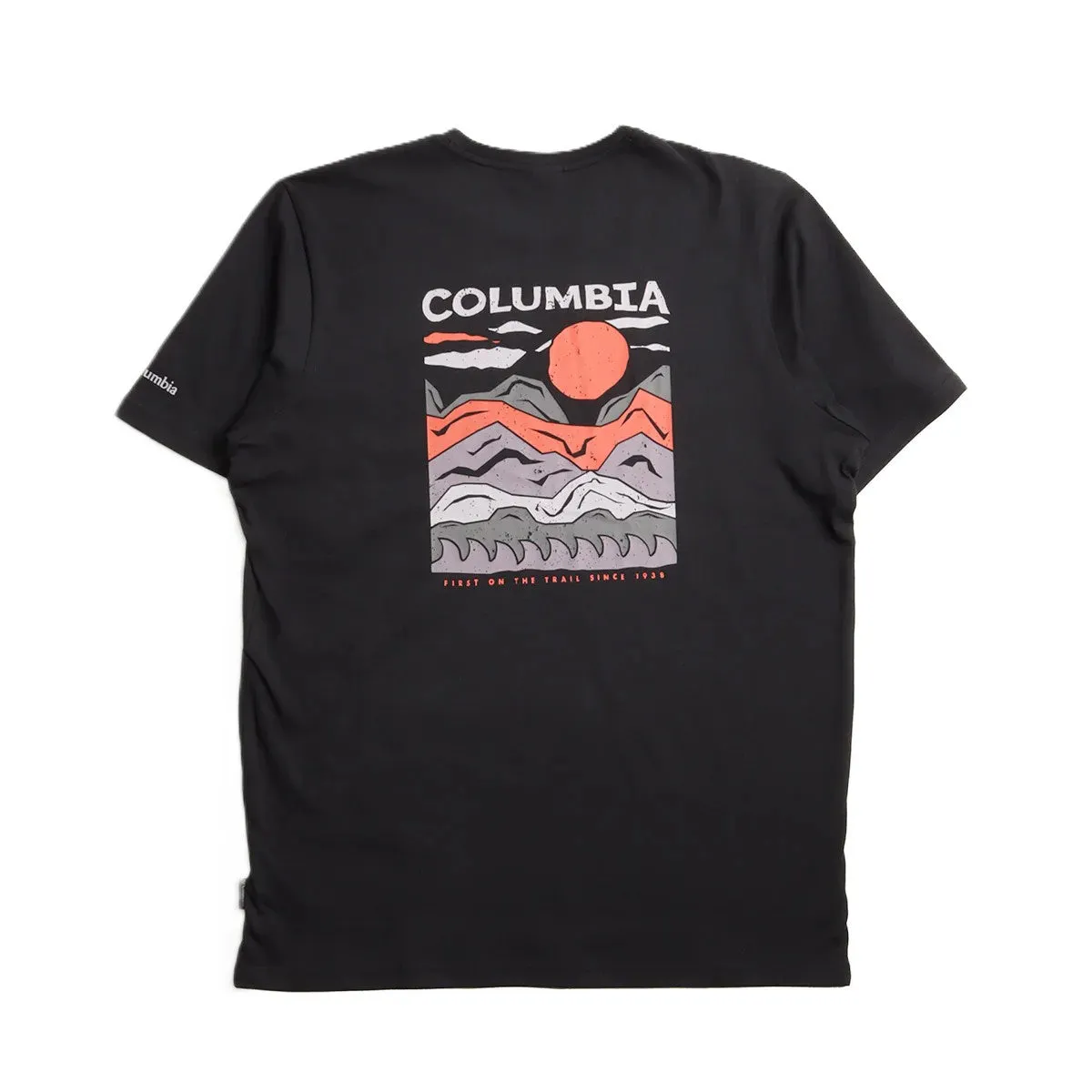 Columbia Explorers Canyon Back Graphic T-Shirt Black sold by Kong