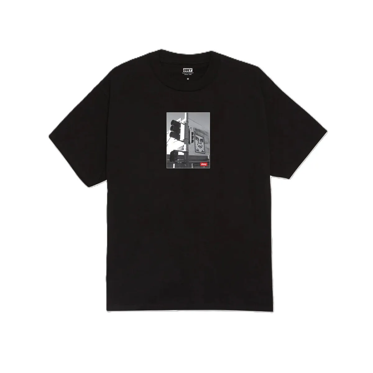 Obey Los Angeles Photo T-Shirt Black sold by Kong