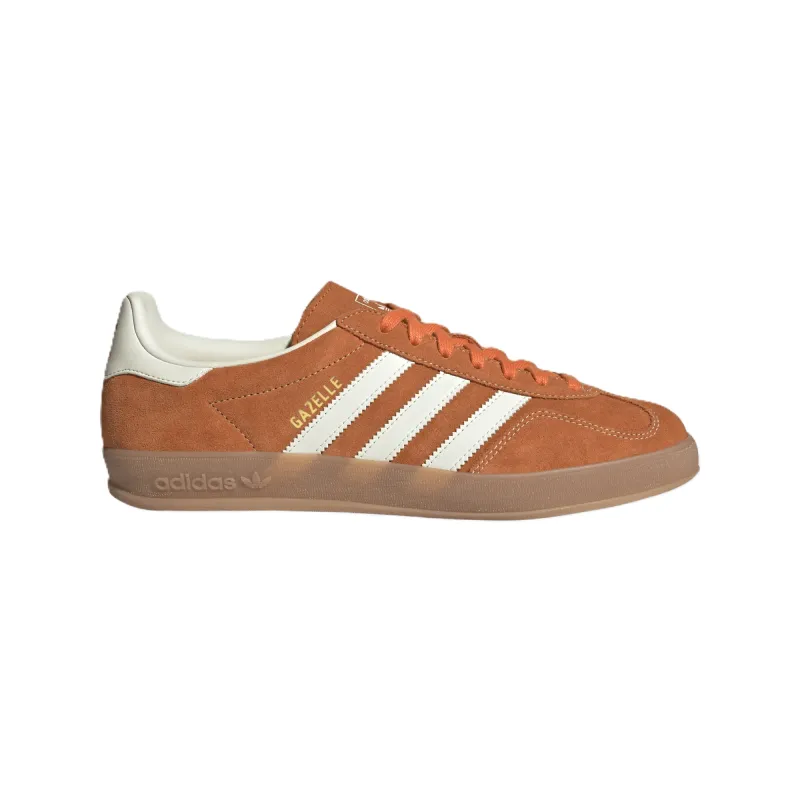 Adidas Gazelle Indoor Orange/Owhite/Goldmt sold by Kong