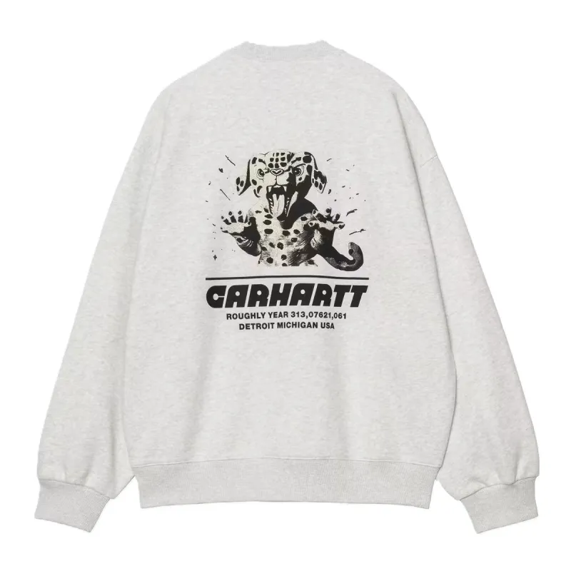 Carhartt Wiptopia Sweatshirt Ash Heather made by Carhartt WIP