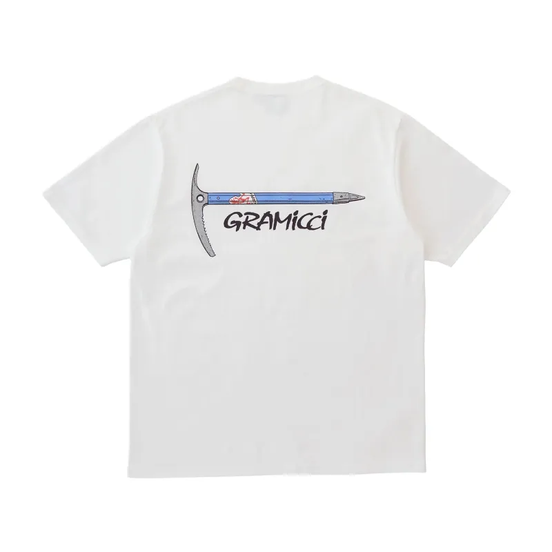 Gramicci Ice Axe Tee White sold by Kong
