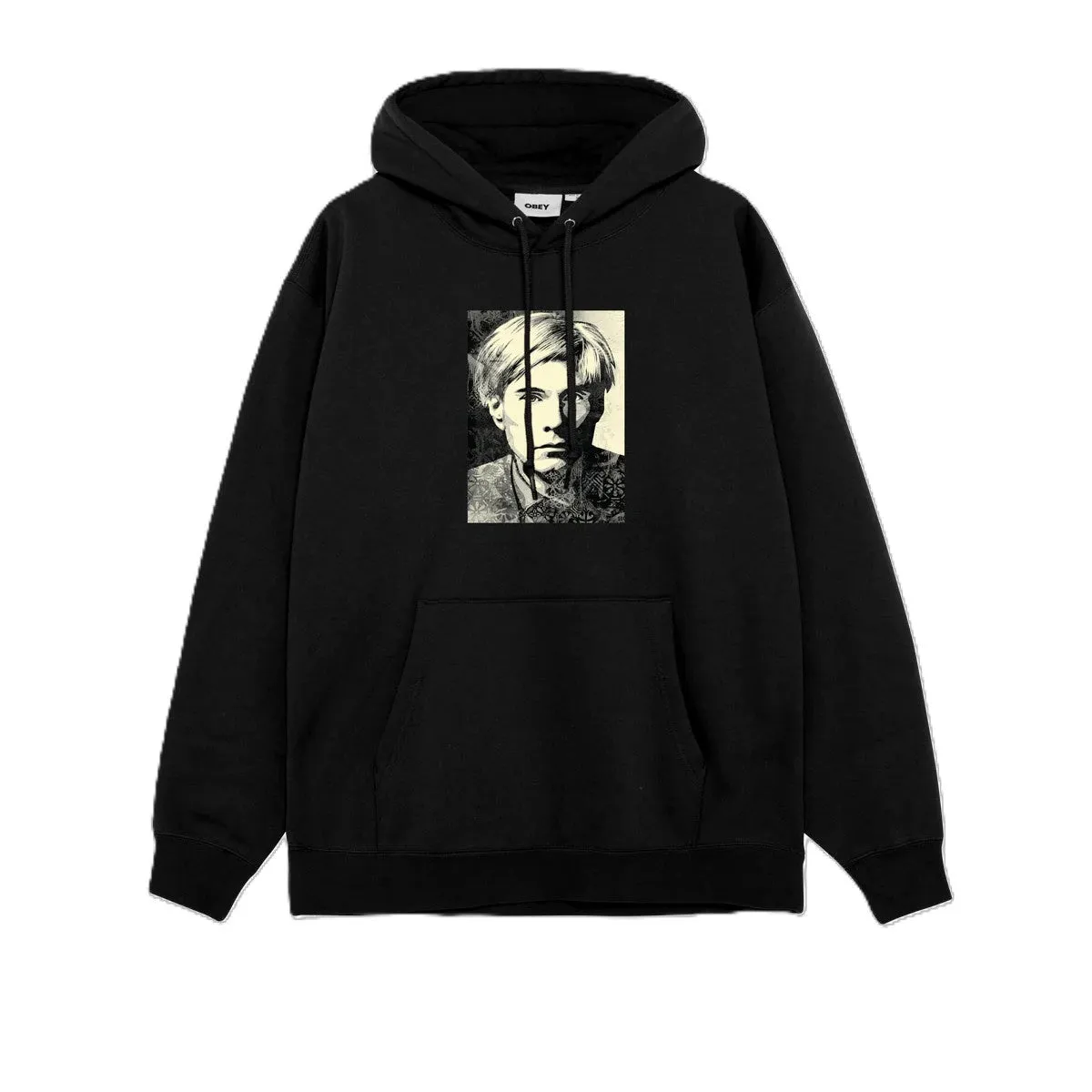 Obey Warhol Pullover Black sold by Kong
