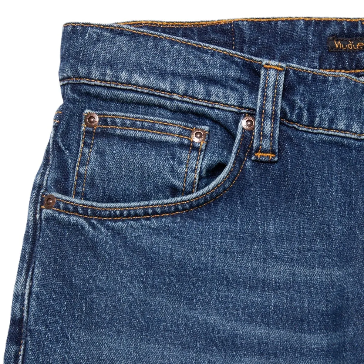 Nudie Jeans Solid Ollie Wild Blue sold by Kong product image thumbnail 3
