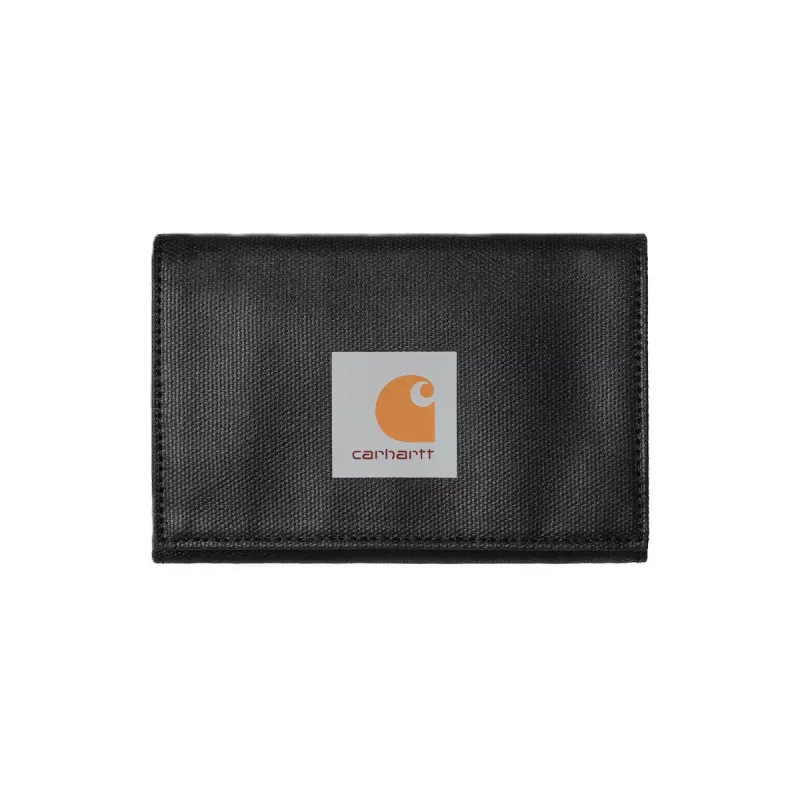 Carhartt Dean Wallet Cotton Canvas Black sold by Kong