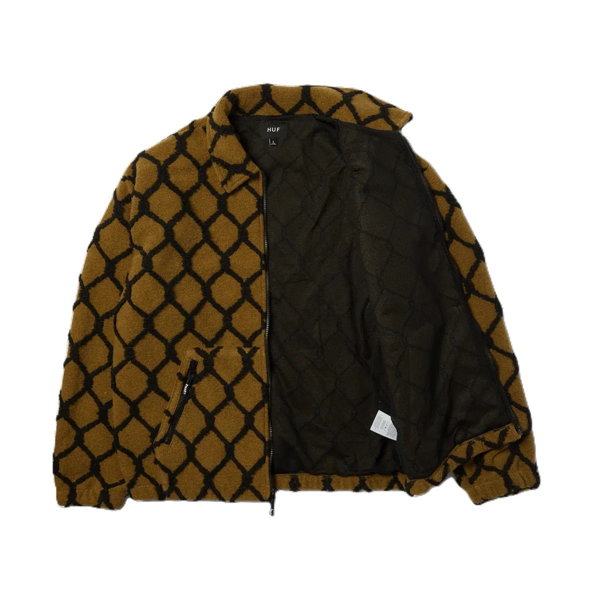Huf Breakthrough High Pile Jacket Moss sold by Kong product image thumbnail 3
