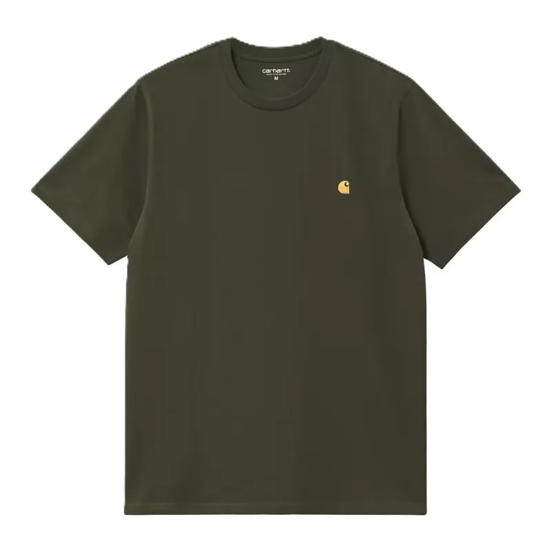 Carhartt Chase T-Shirt Olive Gold sold by Kong