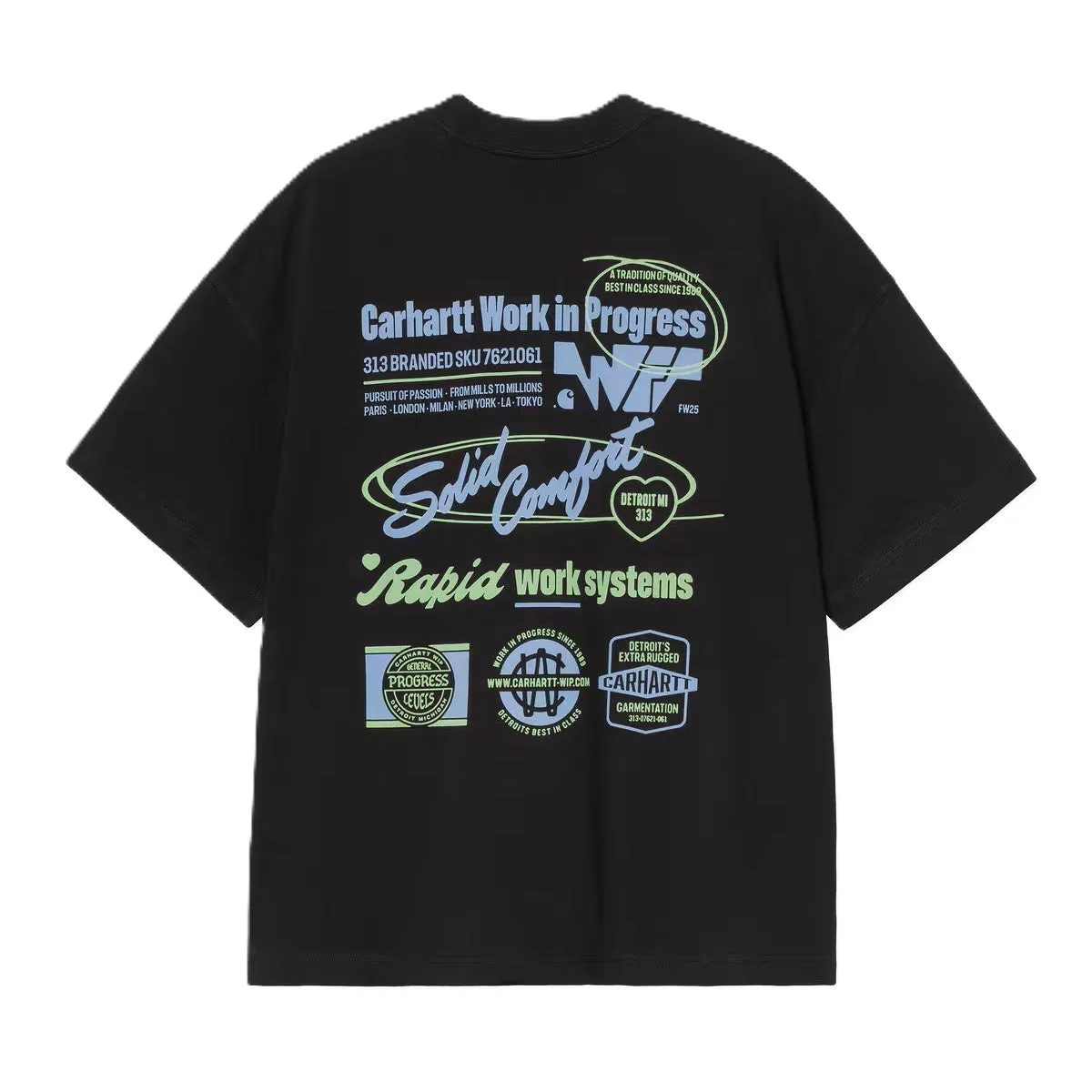 Carhartt Networks T-Shirt Black sold by Kong