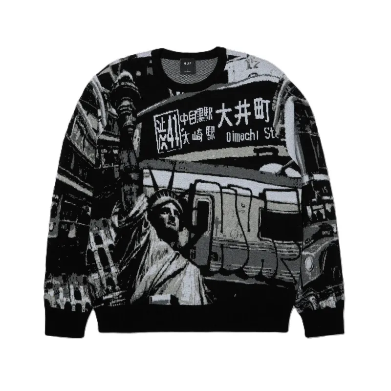 Huf Worldwide Commuter Sweater sold by Kong