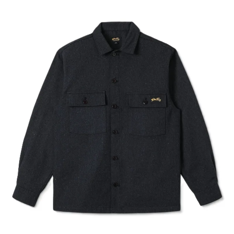 Stan Ray CPO Shirt Navy Heather sold by Kong