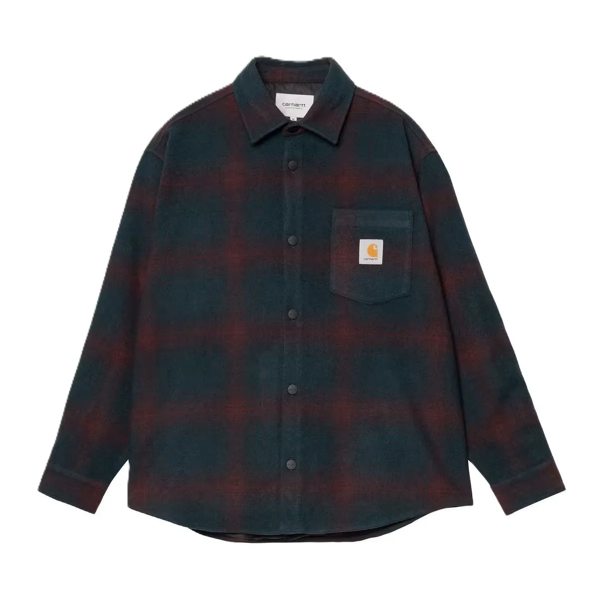 Brennan Shirt Jac Check, Deep Lagoon Rondo sold by Kong