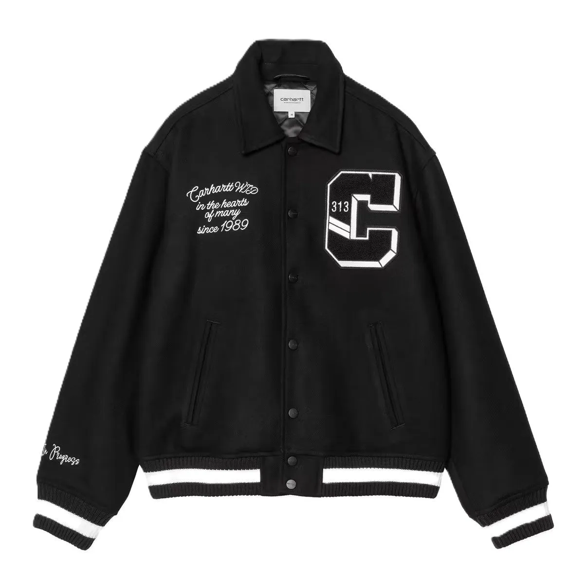 Carhartt World Class Varsity Jacket sold by Kong