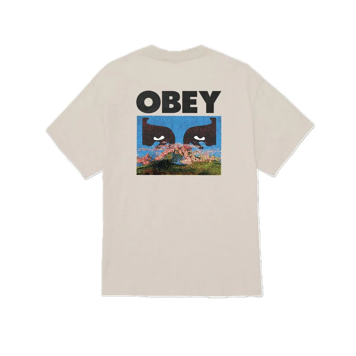 Obey In A Different Place Tee Silver Grey sold by Kong