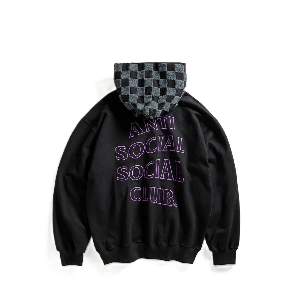 Anti Social Social Club Chenille Checkered Hoodie sold by Kong