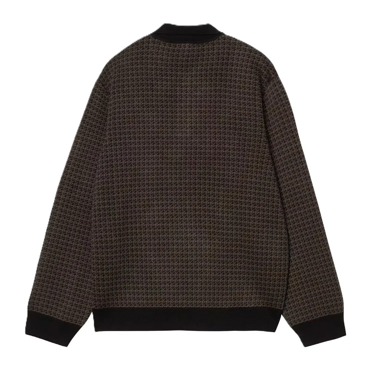 Carhartt L/S Lowis Polo Houndstooth, Vitola Heather sold by Kong product image thumbnail 2