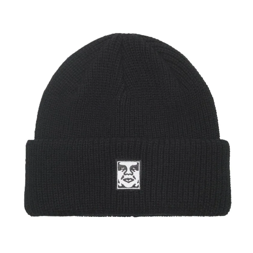 Obey Mid Icon Patch Cuff Beanie sold by Kong product image thumbnail 2
