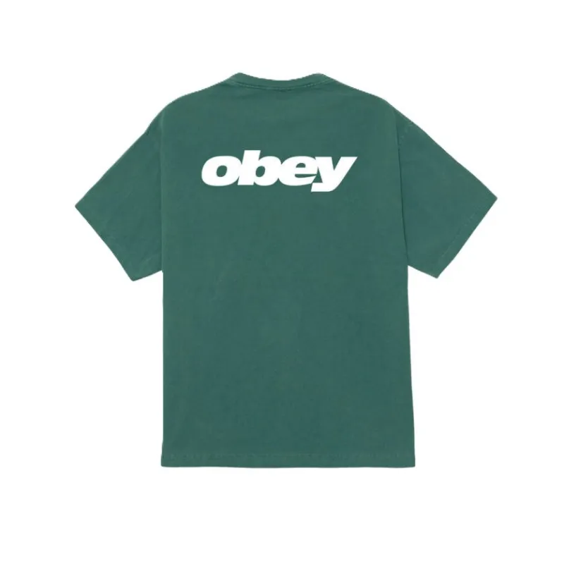 Obey Bounce Pigment Rainforest T-Shirt sold by Kong