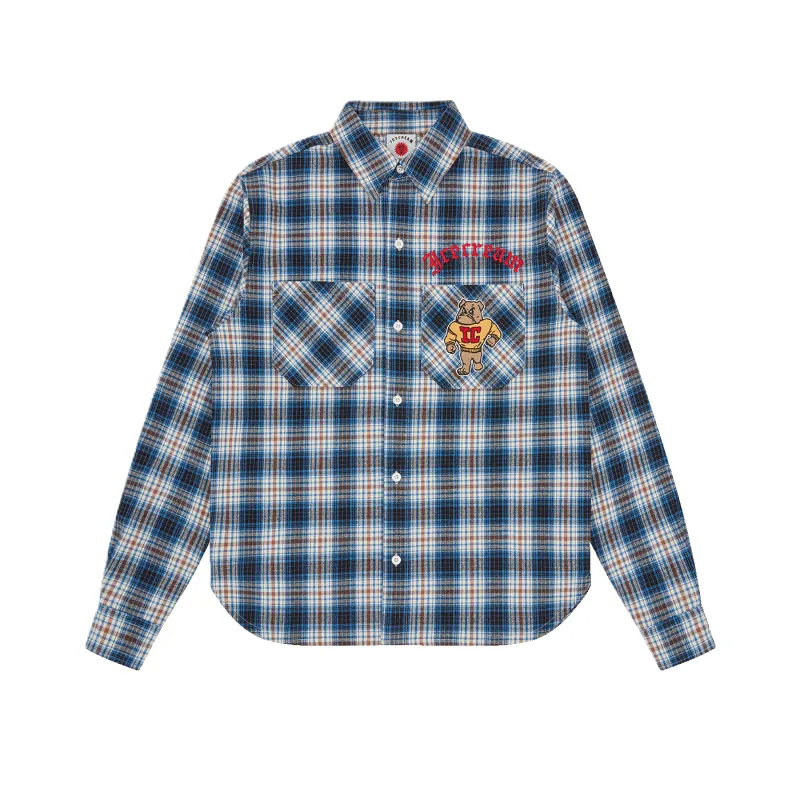 ICECREAM Mascot Check LS Shirt sold by Kong
