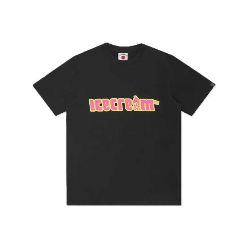 ICECREAM Soft Serve T-Shirt Black sold by Kong