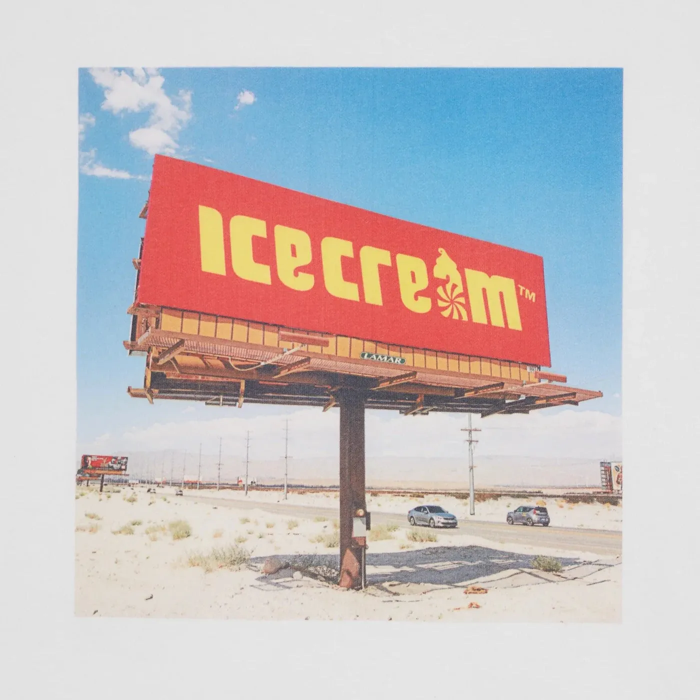 ICECREAM Billboard T-Shirt sold by Kong product image thumbnail 3