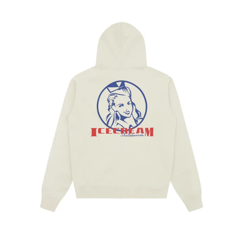 ICECREAM Waitress Zip Through Hood Oat sold by Kong