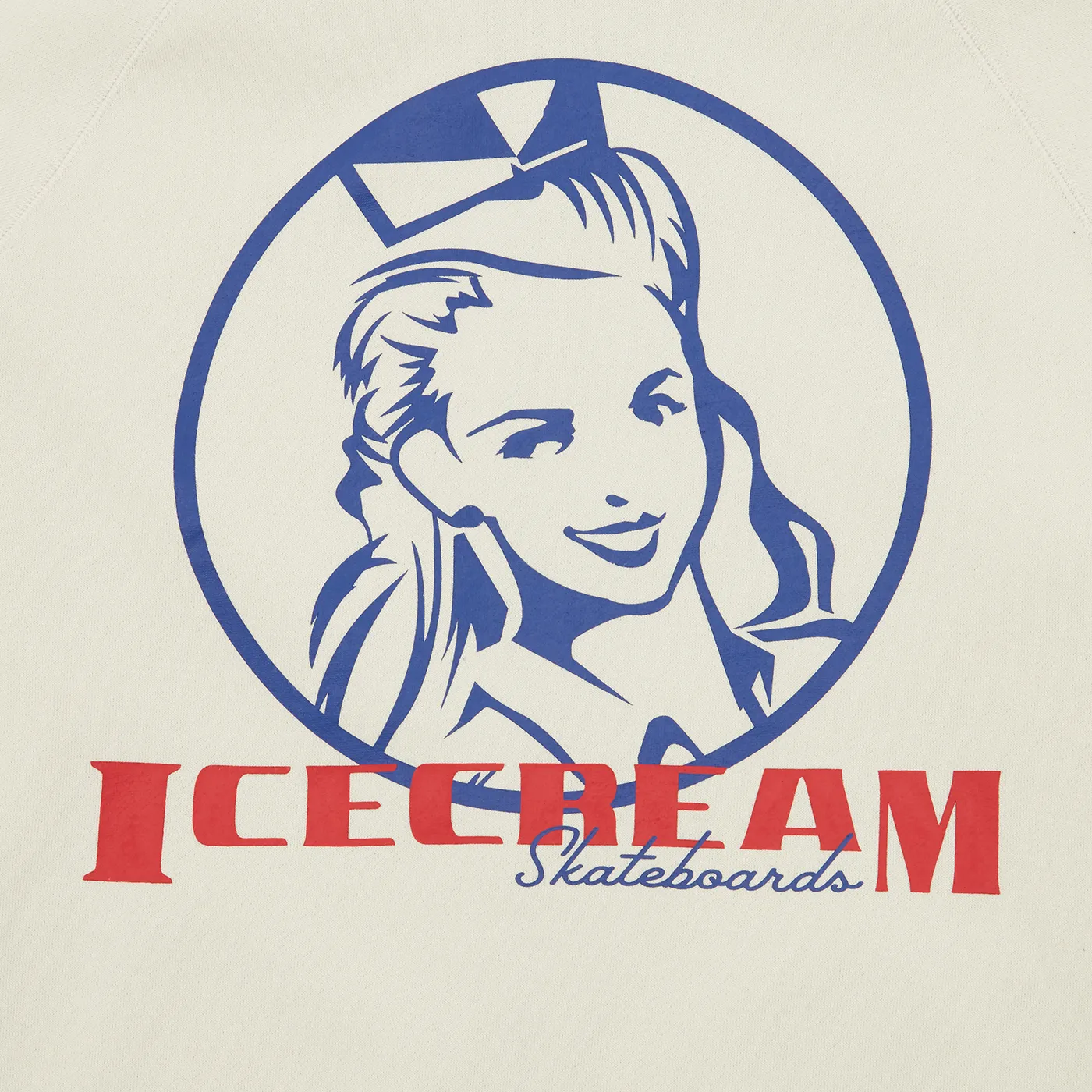 ICECREAM Waitress Zip Through Hood Oat sold by Kong product image thumbnail 5