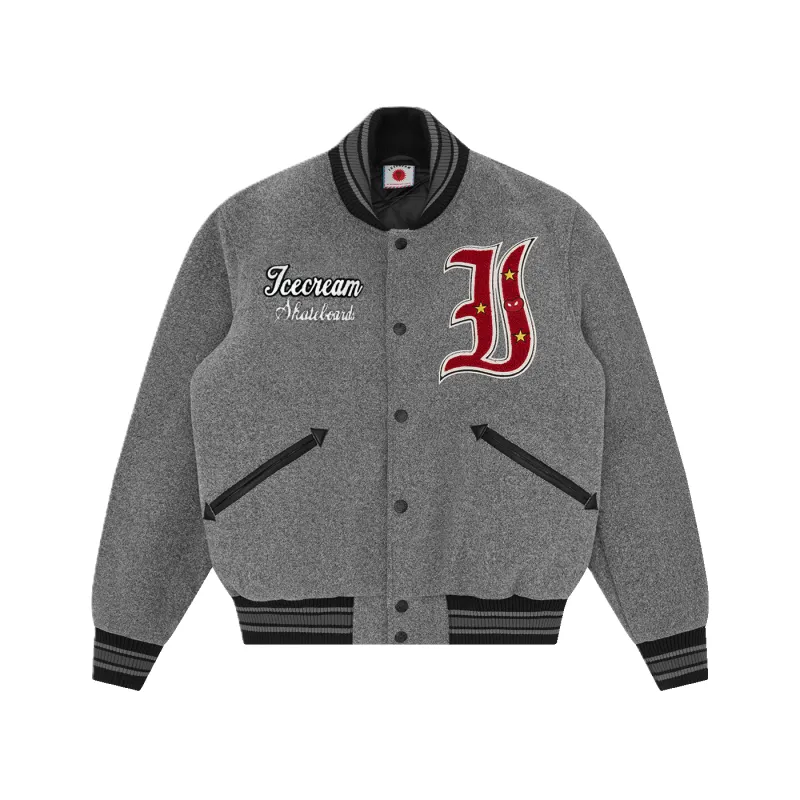 ICECREAM Mascot Varsity Jacket made by Billionaire Boys Club