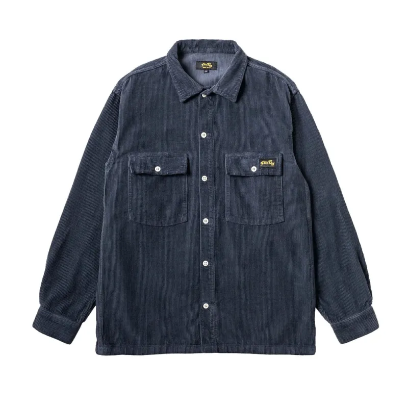 Stan Ray CPO Shirt Navy Cord sold by Kong