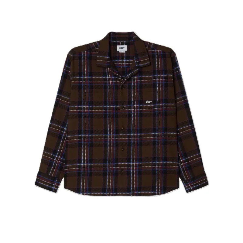 Obey Bradley Shirt Wren sold by Kong