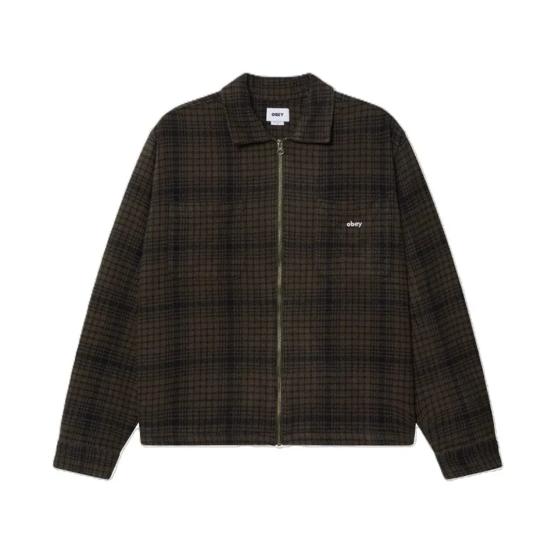 Obey Parker Zip Shirt Jacket sold by Kong