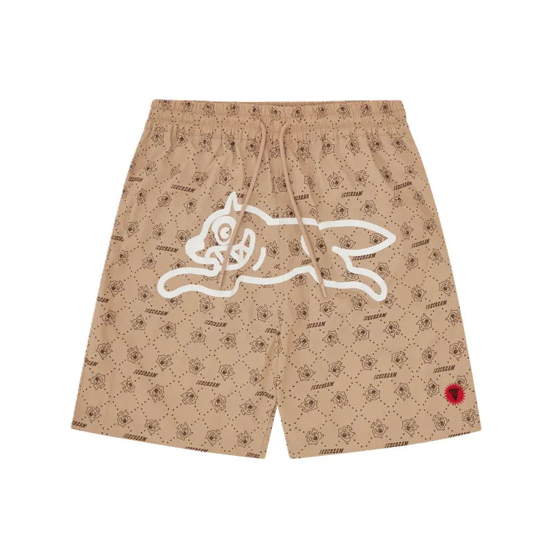 ICECREAM Monogram Running Dog Swim Shorts made by Billionaire Boys Club