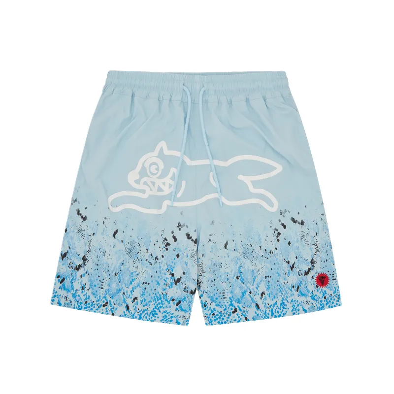 ICECREAM Gradient Snakeskin Running Dog Swim Shorts made by Billionaire Boys Club